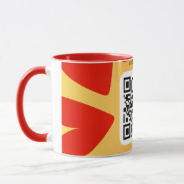 Mit individuellen persönlichen Song per QR-Code Tasse