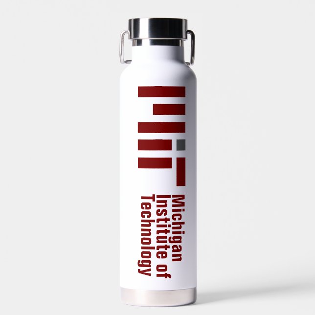 MIT Institute of Technology Water Bottle Trinkflasche (Vorne)