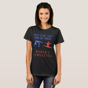 MIT JEDER GEDREHT FRAUEN GYMNASTIK T-Shirt