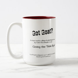 Mit jeder Tasse lustige Ziegen!