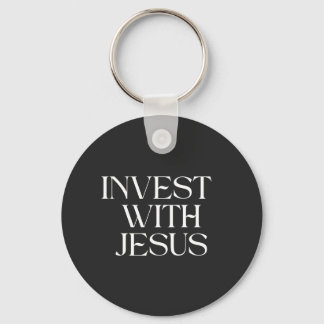 Mit Jesus investieren Schlüsselanhänger