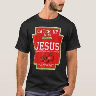 Mit Jesus Schritt Halten Faules Halloween-Kosten P T-Shirt