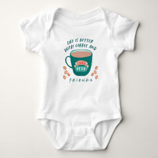 Mit Kaffee und FRIENDS™ ist das Leben besser Baby Strampler
