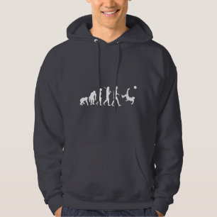 Mit Kapuze Fußballspieler Evolution von Fußball Hoodie