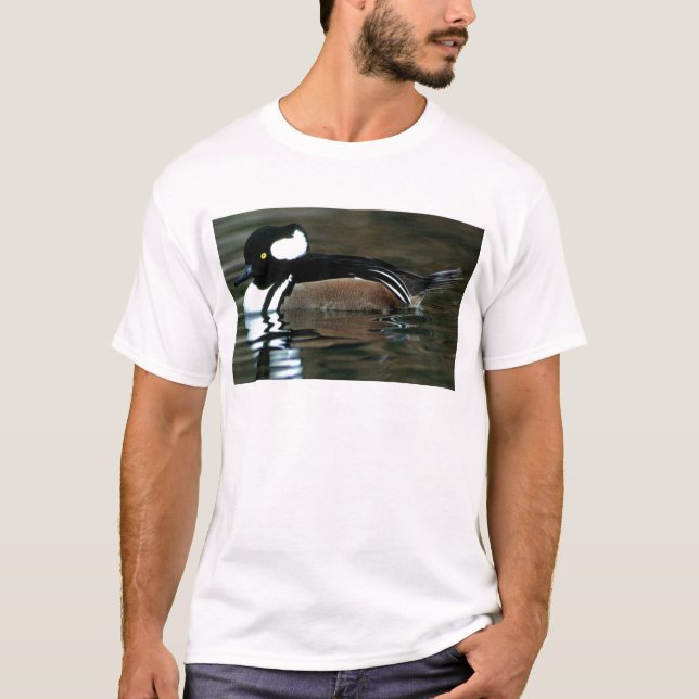 Mit Kapuze Merganser T-Shirt (Vorderseite)