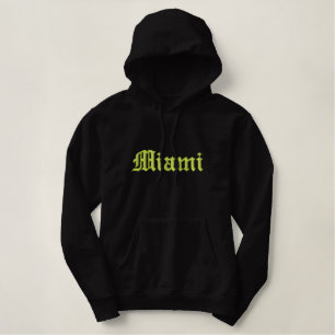 Mit Kapuze Pullover Miamis