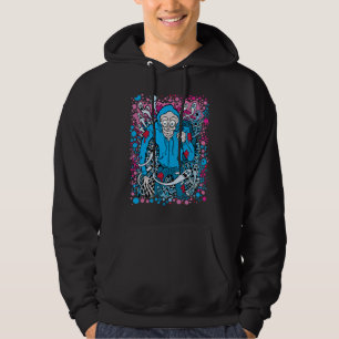 Mit Kapuze Schädel Hoodie