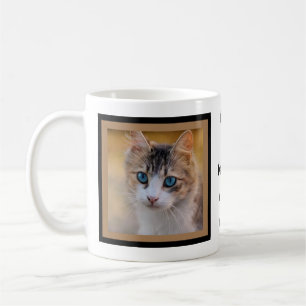 Mit Katzen ist das Leben besser Benutzerdefiniert Kaffeetasse