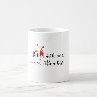 "mit Kiss-Tasse versiegelt" Klassische Tasse, 325 Kaffeetasse