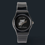 Mit Koala ist das Leben besser Armbanduhr<br><div class="desc">Niedlich koala Design,  dass lautet: Das Leben ist besser mit einem Koala für Männer,  Frauen und Kinder,  die koalas Liebe.</div>