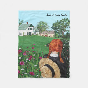 Mit Liebe Anne von Green Gables Blanket Fleecedecke