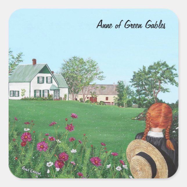 Mit Liebe Anne von Green Gables Sticker (Vorderseite)