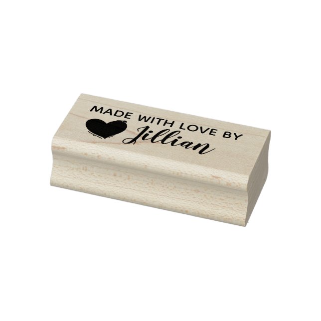 Mit Liebe Briefmarke Gummistempel (Stempel)