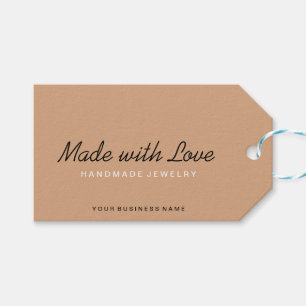 Mit Liebe Business Tag Geschenkanhänger