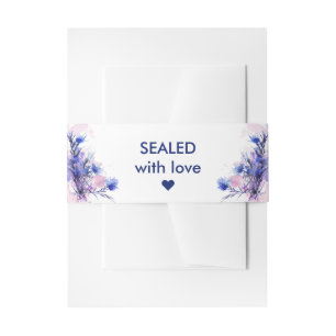 💍 mit Liebe Cornflower Reverie Einladungsbanderole