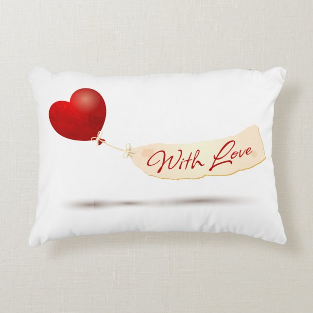 Mit Liebe Dekokissen (Vorderseite)