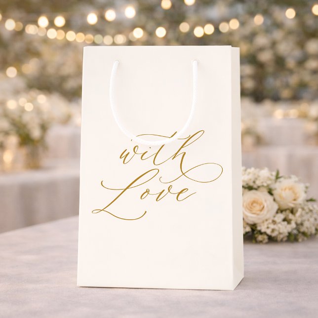 Mit Liebe Elegante Hochzeit Kleine Geschenktüte (Von Creator hochgeladen)