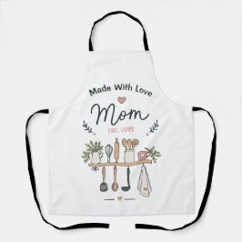 Mit Liebe Gemacht Mama Ist Süß Boho Küchenregal Schürze