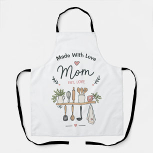 Mit Liebe Gemacht Mama Ist Süß Boho Küchenregal Schürze