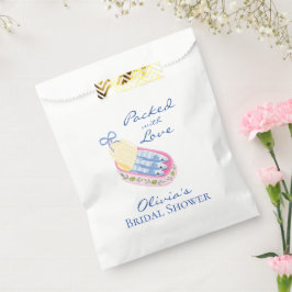 Mit Liebe gepackte Sardinen-Junggesellinnenabschie Geschenktütchen