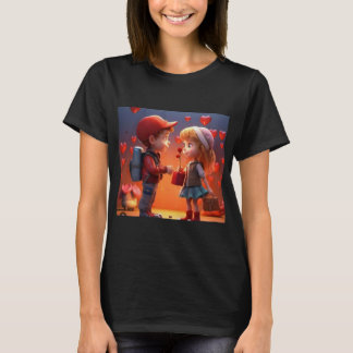 Mit Liebe geschaffen - Freude in dein Leben bringe T-Shirt