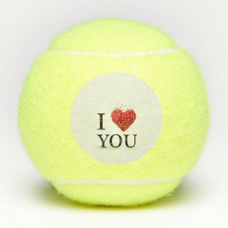 Mit Liebe geschaffen - Freude in dein Leben bringe Tennisbälle