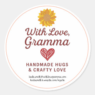 Mit Liebe, Gramma Aufkleber