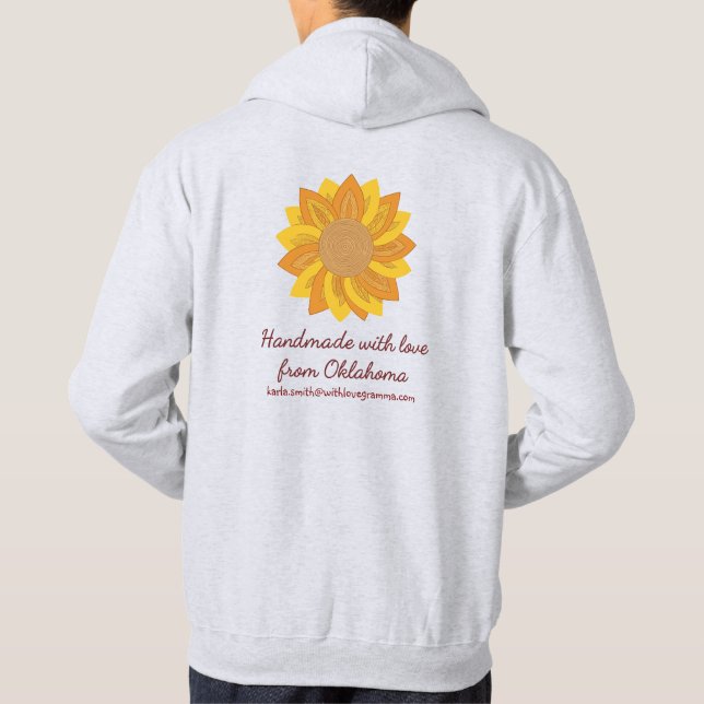 Mit Liebe, Gramma Hoodie (Rückseite)