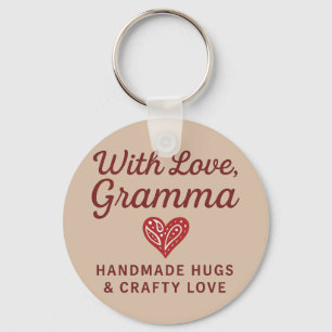 Mit Liebe, Gramma Hut Schlüsselanhänger