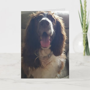 Mit Liebe Grußkarte Karte