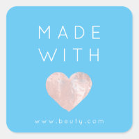 Mit Liebe Herz rosa Webname einfach Rose Blu