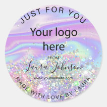 mit Liebe-Holograph-Folie mit Logo-Klasse