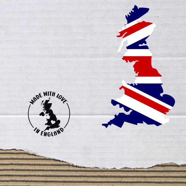 Mit Liebe in England, Gummistempel (Von Creator hochgeladen)