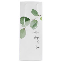Mit Liebe, Individuelle Namen Eukalyptus Wedding
