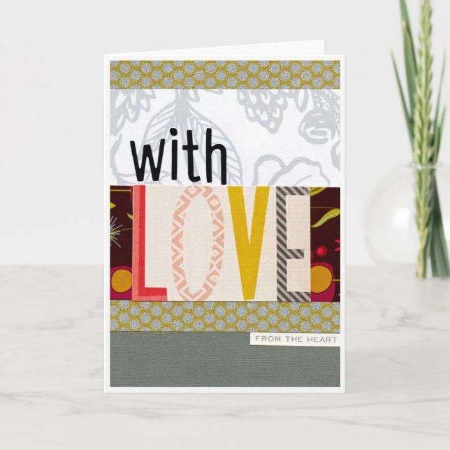 Mit Liebe Karte (Vorderseite)