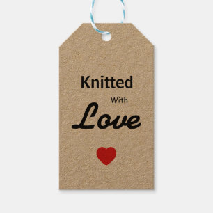 mit Liebe-Markierung gegossen Geschenkanhänger