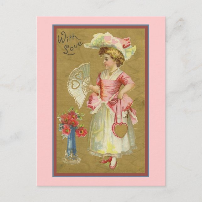 Mit Liebe Postkarte (Vorderseite)