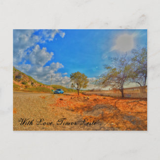 Mit Liebe Timor-Leste Postkarte