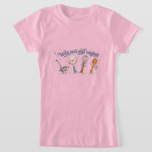 Mit Liebe und Konfetti Süße Küchenutensilien T-Shirt