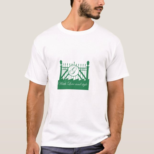 Mit Liebe und Stil T-Shirt (Vorderseite)