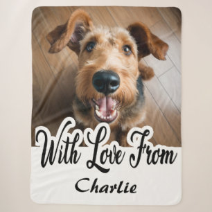 Mit Liebe von Airedale Terrier Name Sherpadecke