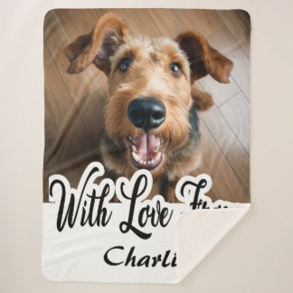 Mit Liebe von Airedale Terrier Name Sherpadecke
