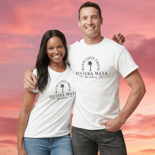Mit Liebe von der Destination Wedding Merch Statio T-Shirt