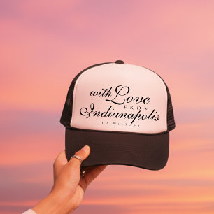 Mit Liebe von Destination Wedding Merch Truckerkappe