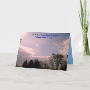 Mit Liebe von Ihrer Tochter " glückliches Fett… Karte