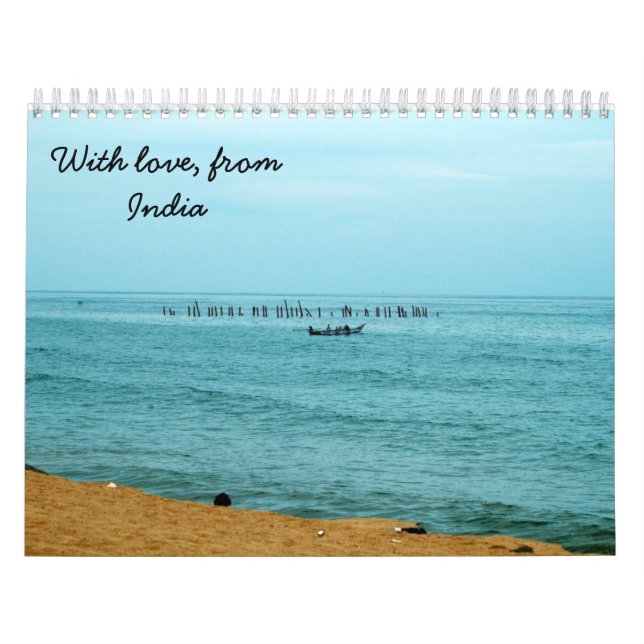 Mit Liebe von Indien Kalender (Titelbild)