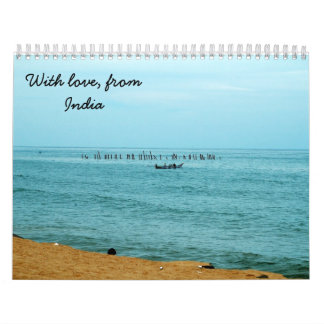 Mit Liebe von Indien Kalender