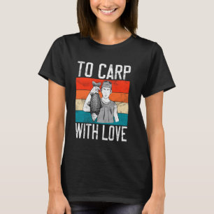 Mit Liebe zum Karpfen Karpfenfischen T-Shirt