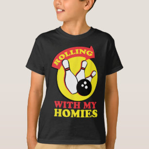 Mit meinem Bowling-Team ein Geschenk machen T-Shirt