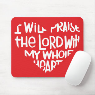 Mit meinem ganzen Herzen Mousepad